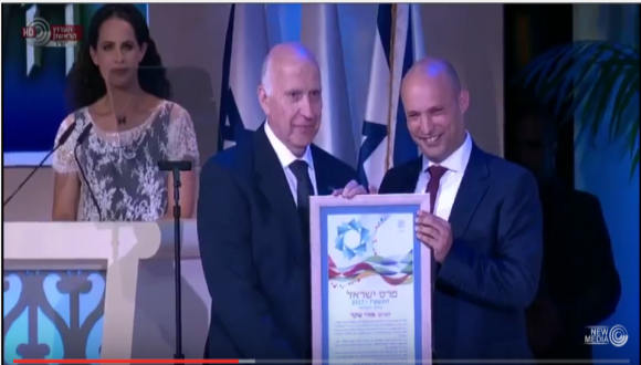 פרופ' אורי שקד - חתן פרס ישראל בתחום חקר ההנדסה