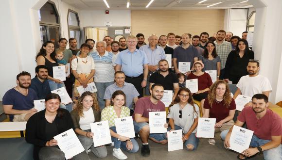 The recipients of the scholarships