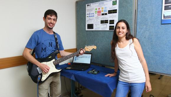 הסטודנטים של הפקולטה להנדסה מביאים בשורה משמחת לנגני גיטרה חשמלית